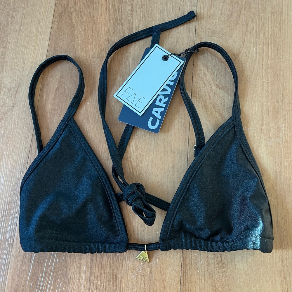 FAE Swim Lumi top Nero, NWT